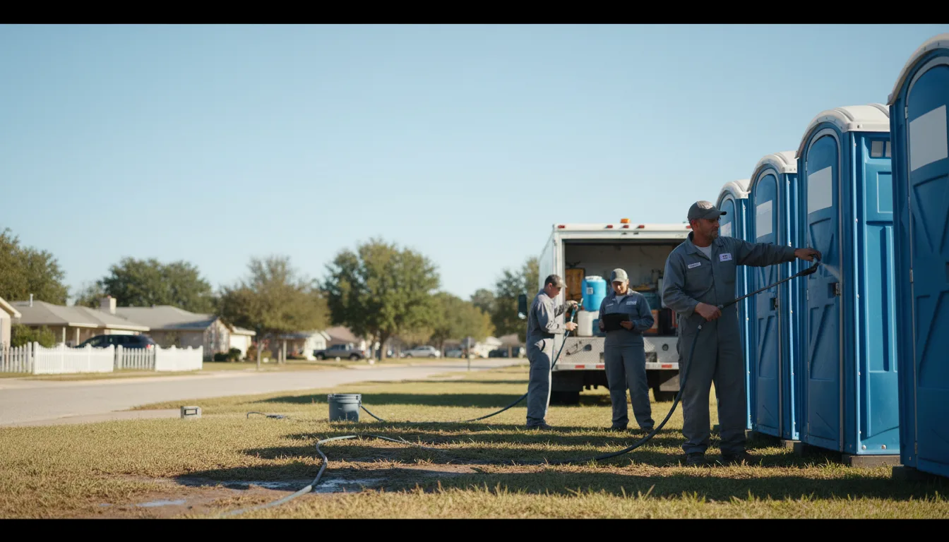 Long-Term Portable Toilet Rental in Pride, LA near me